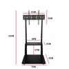 LCD TV Stand Floor Mount for 32-75 Inch Screens - Movable Cart