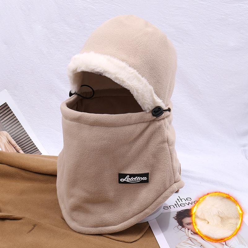 New Fleece Cycling Windproof Mask Fashion Rafa Cap Fleece Thickened Thermal Commuter Ear Cap