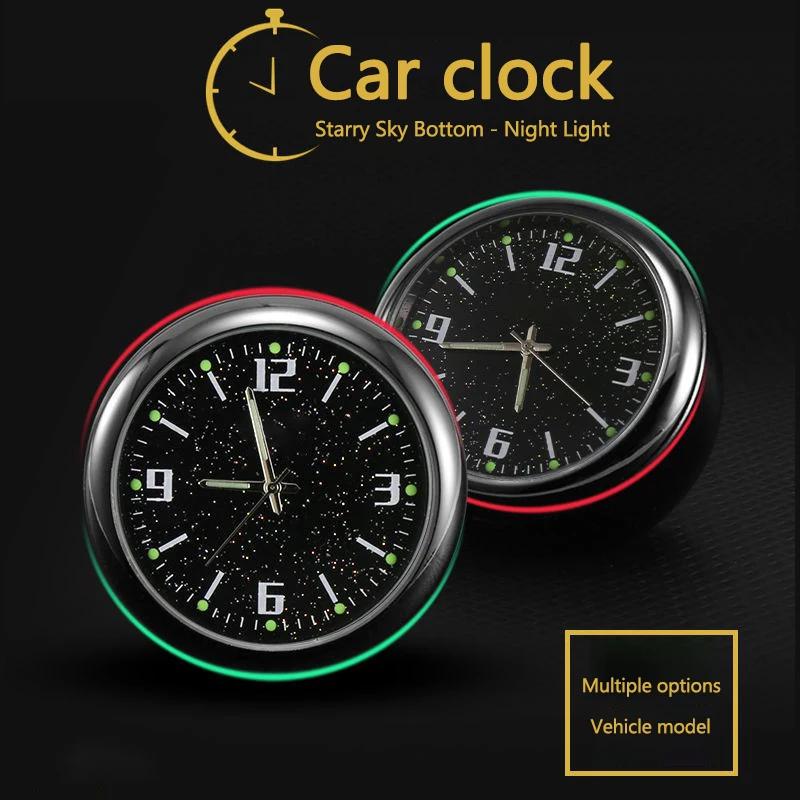 Toyota 2026 Nowe Kołpaki 1 sztuka Modny Samochód Nocny Gwiezdny Zegar Akcesoria do Wnętrza Samochodu Toyota Chr Rav4 Naklejka Samochodowa