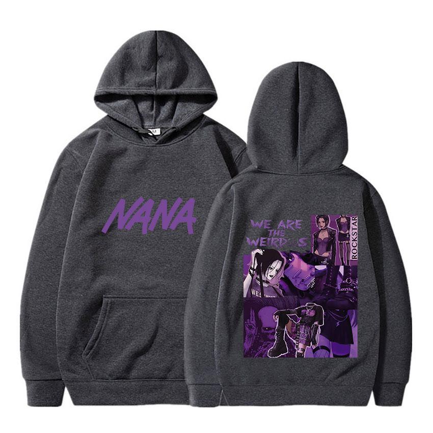 Φούτερ Unisex Nana Osaki Anime Φούτερ Hip-hop casual ρούχα ανδρικό Φούτερ Harajuku
