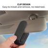 Car Sun Visor Glasses Case Holder Sunglasses Clip Ticket Card Clip  Multifunction Portable Clip Auto Interior Accessories