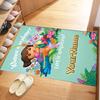 Dora Explorer Personalized Name Floor Mat Perfect for Game Room Playrooms Outdoor Entryway Anti-slip Rug Decorate Offices Birthday/Christmas Gift