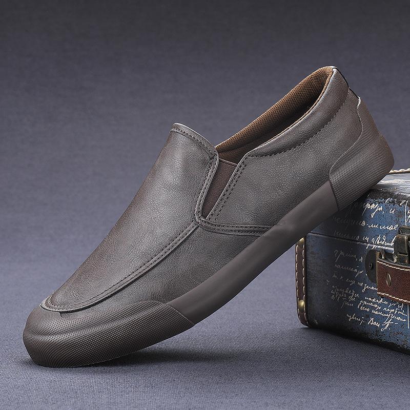 2026 Spring Men's Breathable Casual Slip-On Board Shoes - Classic, Versatile, Trendy, and Comfortable Fashion.