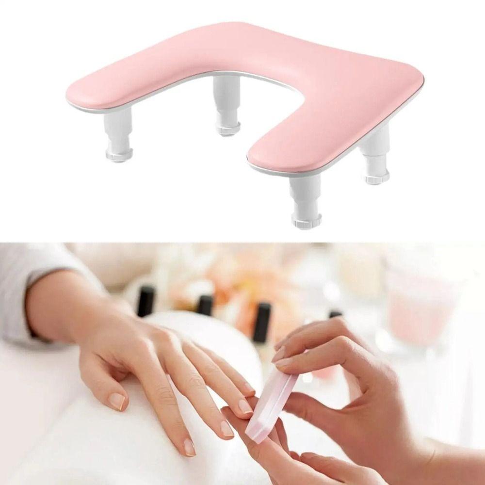 Ergonomic Nail Arm Rest Cushion U-shaped Arm Rest Stand Manicure Hand Pillow  Nail Accessories