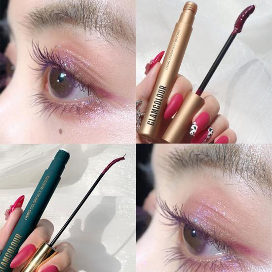 Eye Lengthening Cream Long Lifespan Safe Portable Colorful Long Curl Beauty Mascara for Party