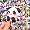 50 Cartoon Panda Stickers Creative Trend Doodle Cartoon Panda Stickers Children Cute Animals DIY Stickers