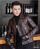 Spring and Autumn New Leather Jacket Motorcycle Leather Jacket Men's Short Slim Handsome Youth Men's Jacket Trend