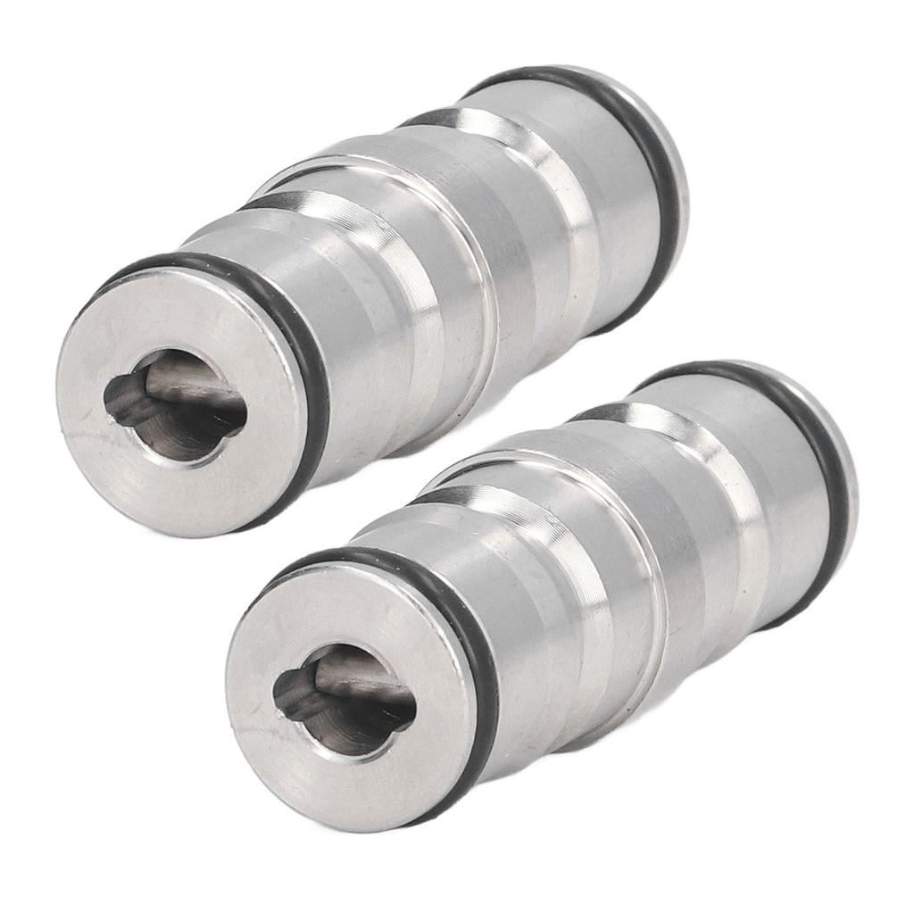 2 Pcs Homebrew Beer Keg Ball Lock Post Connector Stainless Steel Durable Quick Ball Lock Connector