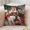 Animated Fugue From Honkai Star Rail Pillow Case Fashion Square Pillowcase Bedroom Sofa Room Ins Decoration Leisure