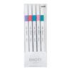 Mitsubishi Pencil EMOTT Set 5 Candy Pop Colors Markers Sign Pens Markers 5-Color No. & Water-Based