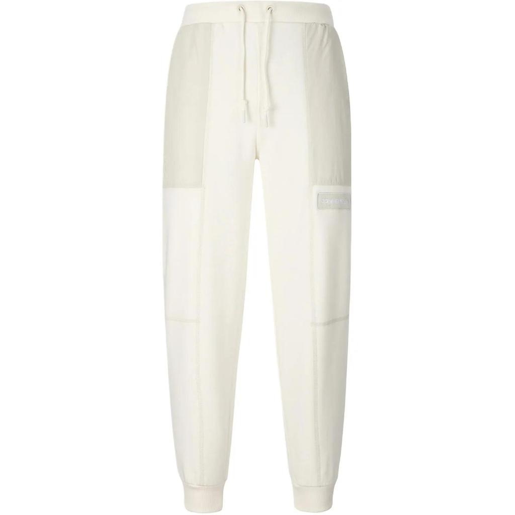 Converse Knitted Sweatpants Women's White Moderate Slim Fit Pants (Unisex) Knitted Sweatpants 10023986 A03