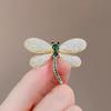 Korean Elegant Light Luxury Brooch - High-End Anti-Exposure Pin for Women's Clothing Accessories