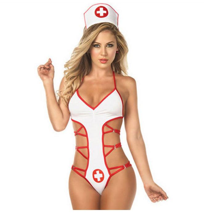 Sexy Lingerie Women Underwear Erotic Baby Doll Lingerie Porno Costumes Sexy Nurse Dress Cosplay Uniform Lenceria Sexi Role Play