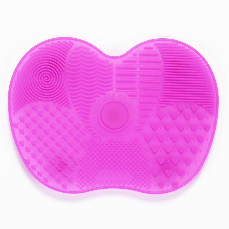 Silikon Make-up Pinsel Reinigungs-Pad Kosmetik Make-up Waschpinsel Reinigungsmatte Leicht zu Reinigen Make-up Pinselreiniger