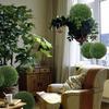 Eco-friendly Artificial Plant Ball Realistic Appearance Long-lasting Durability Indoor Or Outdoor