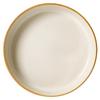 Minimalist Style Tableware Ceramic Plate Deep Plate Kiln Variant Creative Stroke Round Plate Restaurant Vegetable Plate Household Plate
