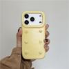 Spring Floral Yellow Pearl Phone Case - Compatible with iPhone 14, 15, 16 Pro, 17 Pro, Drop-Proof, for Women