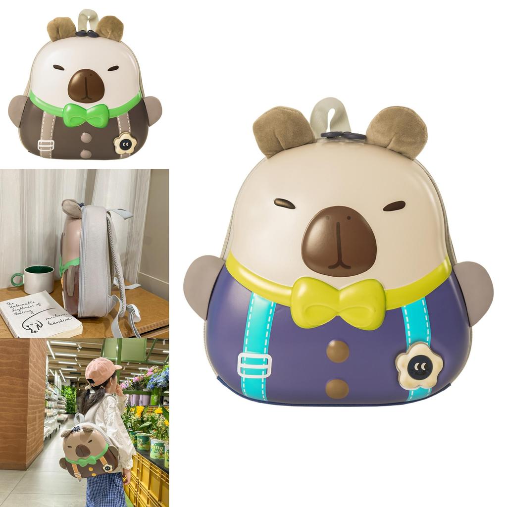 Childrens Cartoon Capybara Mini Backpack With Breathable Eva Material For Kindergarten School Use