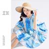 Zuoxi Girls' 2026 Summer Sleeveless Printed Cotton Princess Dress