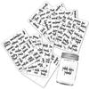 Kitchen Pantry Labels Waterproof Pantry Stickers for Storage Jars Spice Can Containers - Oil Proof Pantry Organization Labels