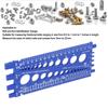 Plastic Material Bolt Identifier Gauge Blue/White Bolt Sizer Thread Gauge Checker  Screw Gauges