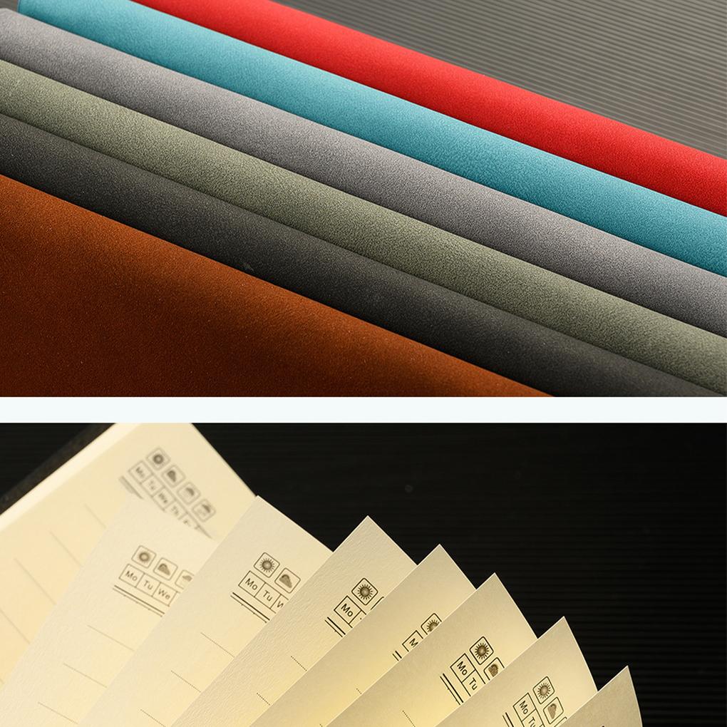 Notebook Creatively Vintage Jotter Take Notes Journals Paper 200 Pages Blank Diaries Office School Home Meaningful Gift