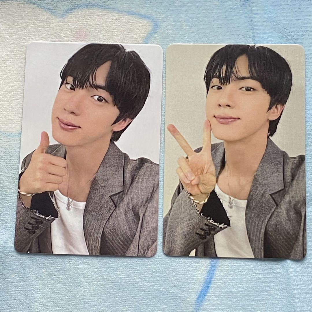 

[USED] BTS JIN venue exclusive RUNSEOKJIN_EP.TOUR 2 trading cards