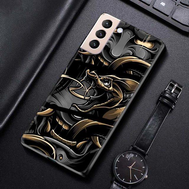 

Силиконовый чехол Terror Ghost Head для Samsung Galaxy S22 S21 S20 Ultra Fe S10 S9 S8 Plus 4g 5g S10e S7 Edge Cover For Samsung S22 5G