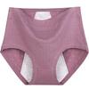 Pantaloni fiziologici damă mărime mare, subțiri, cu talie înaltă, pentru perioada menstruală, anti-scurgeri, lenjerie intimă confortabilă pentru femei de vârstă mijlocie și vârstnice
