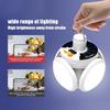 Portable Solar Camping Lantern LED Rechargeable Hanging Tent Lamp, Foldable Football Bulb with Hook Emergency Light for Outdoor Hiking Fishing