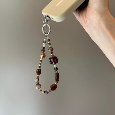 Retro Phone Strap Chain PVC Mobile Phone Pendant New Ccd Camera Chain Keychain Accessories