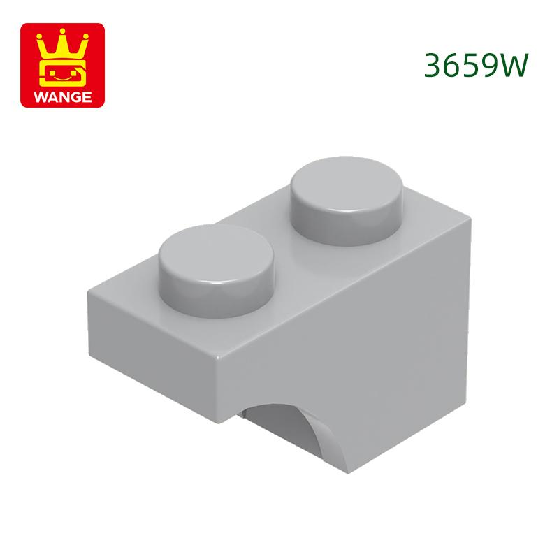 166Pcs/lot 3659W 1x2 Half Arch Construction Block Moc Colour Accessories Works With featuring Brick DO IT YOURSELF Children's Toy Assembly Gift Idea