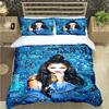Berühmte Sängerin S-Selena G-Gomez Druck Bettwäsche Sets Bettwaren Set Bettbezug Bettdecke Set Bettwäsche Set Luxus Geschenk