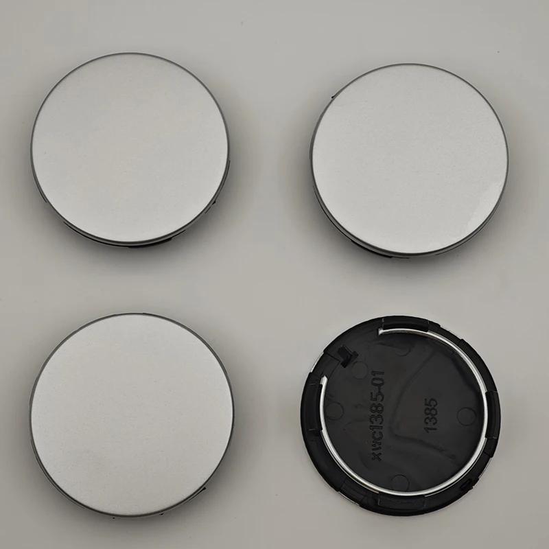 Samolepka na auto 2025 Nové Tesla 4ks ABS 56mm Kryty odznaků Tesla Model 3 Model Y Krytky nábojů Středové krytky kol pro Tesla Model Y X S 202