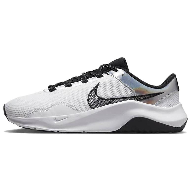 

Nike WMNS Legend Essential 3 Next Nature Premium White Silver Black Women s Sneakers DQ4674-100 36