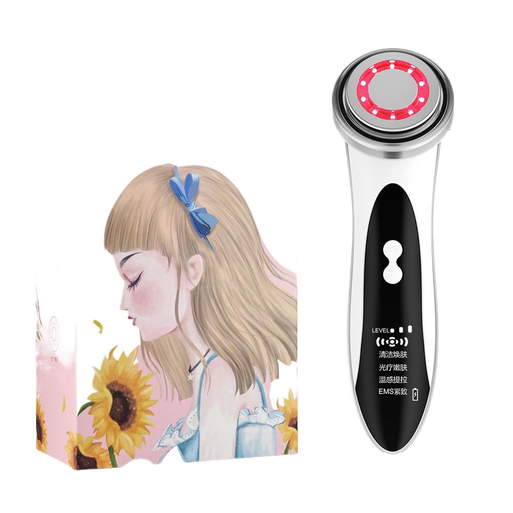 Beauty Instrument Household Introducer Export Face Wash Instrument Cleanser Photon Rejuvenator Color Light Firming Instrument