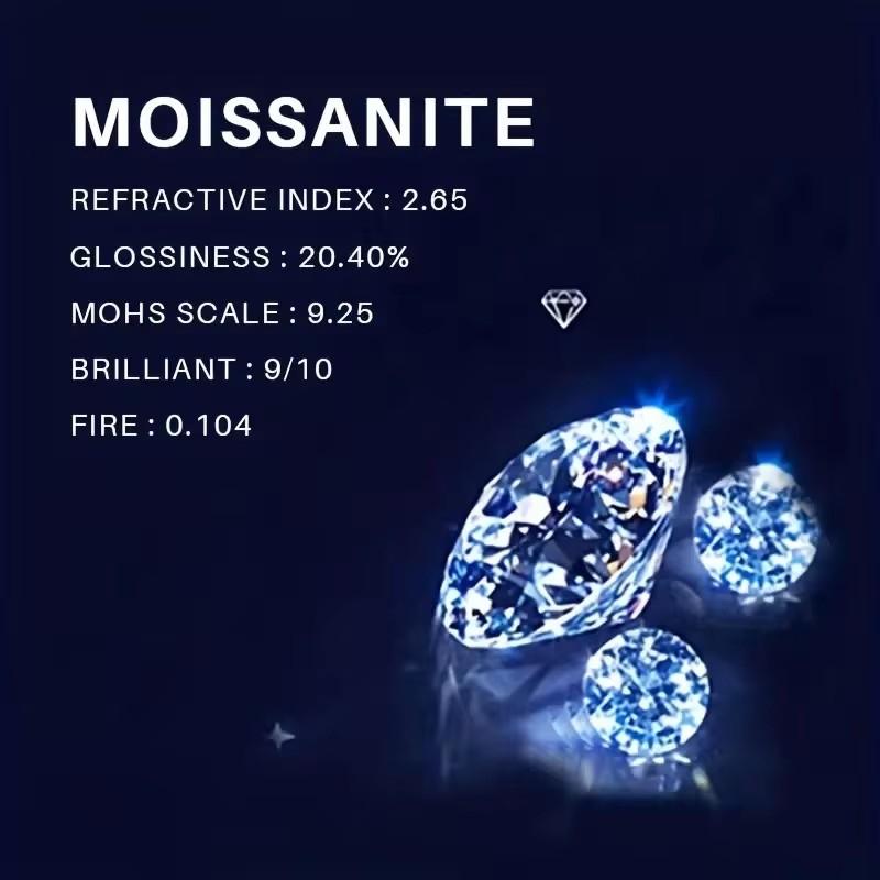 1Carats Moissanite Ring copper Ideal For Man and Women Suitable Ideal For Daily Wear and Gift Ideal For Engagement Wedding Ring