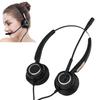 USB Headset with Headphones for Ideal for Call Online and with Mute Function Noise-Canceling Microphone, Dual-Ear PC, Centers, Telecommuting,