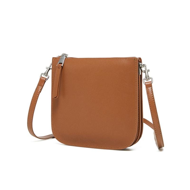 

3 слоя натуральной кожи маленькие сумки через плечо для женщин трендовые дизайнерские квадратные сумки через плечо телефон женские сумки