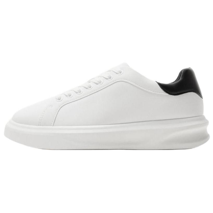 

Zara Мужские кроссовки из искусственной кожи, удобные, с низким верхом, повседневные, белые 2247620001 42