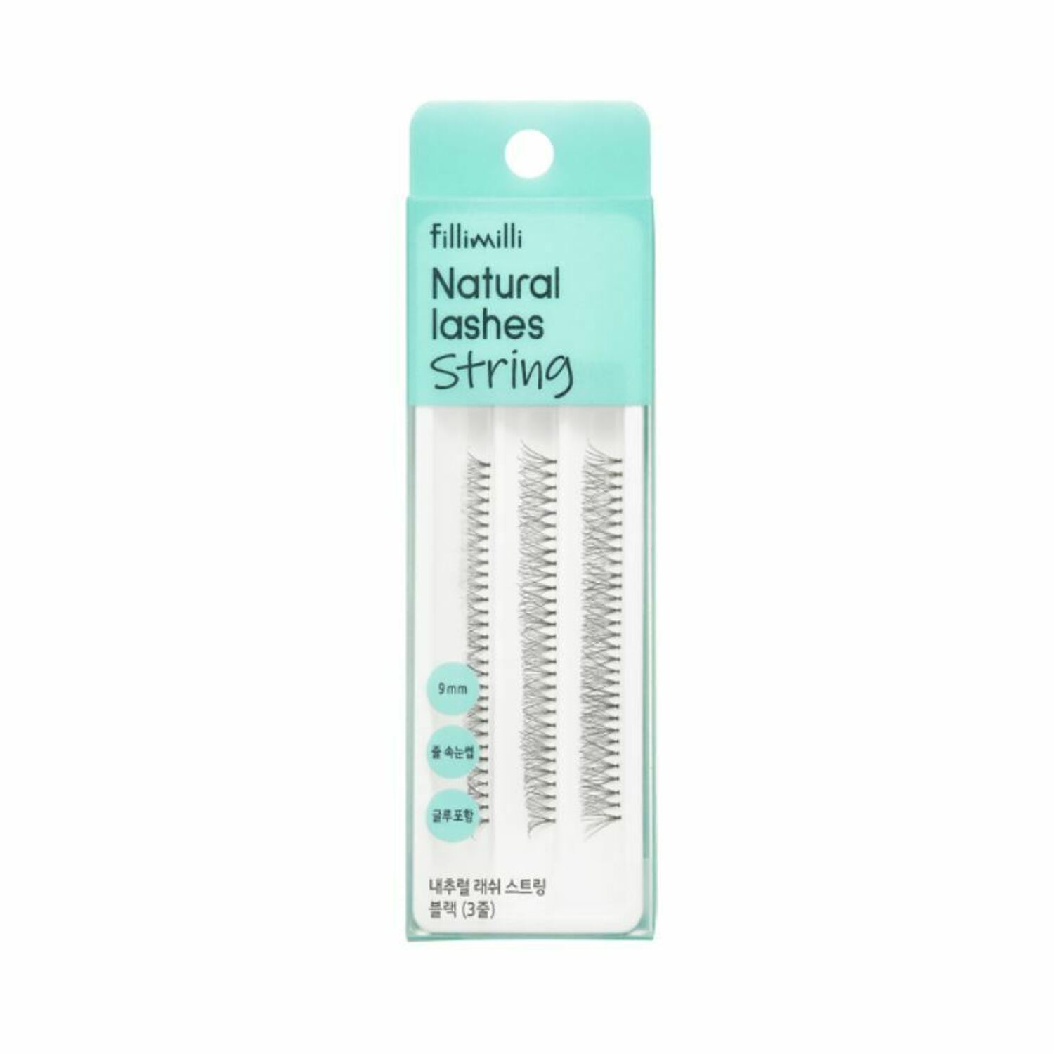 

Fillimilli Natural Lashes String Черный (3 укуса)