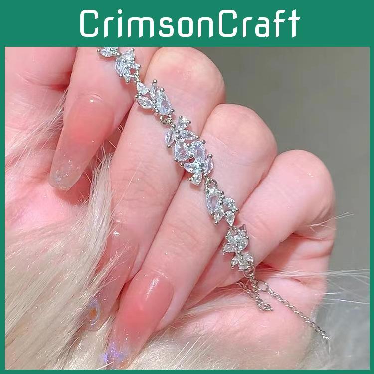 Stylish Wisteria Flower Bracelet For Women Exquisite And Sweet Fresh Design