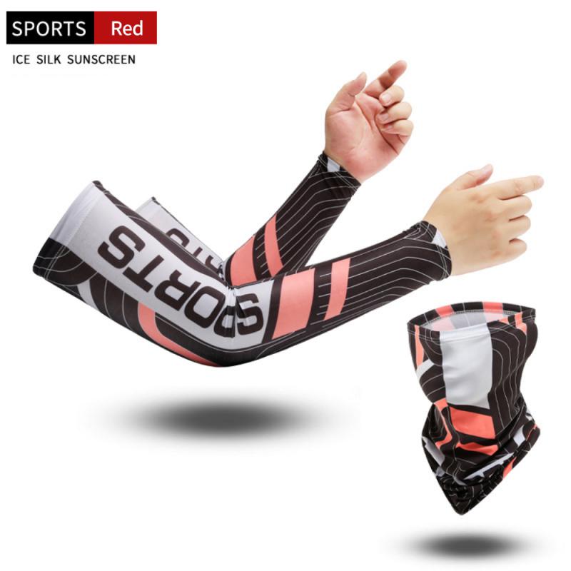 Sunscreen Sunscreen Sleeve Arm Cool Uv Protection Ice Sleeve Riding Driving Gloves Outdoor Sun Uv Protection Long