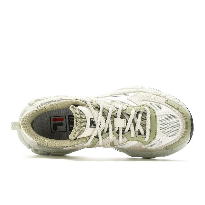 Fila Fern Casual Shoes Fashion Fresh Durable Breathable Low Top Lifestyle Women Sneaker Almond-Milk-White Snow-White F12W431110FAS