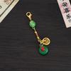 Traditional Lion Fortune Qipao Lapel Ornament for Hanfu Tea Ceremony