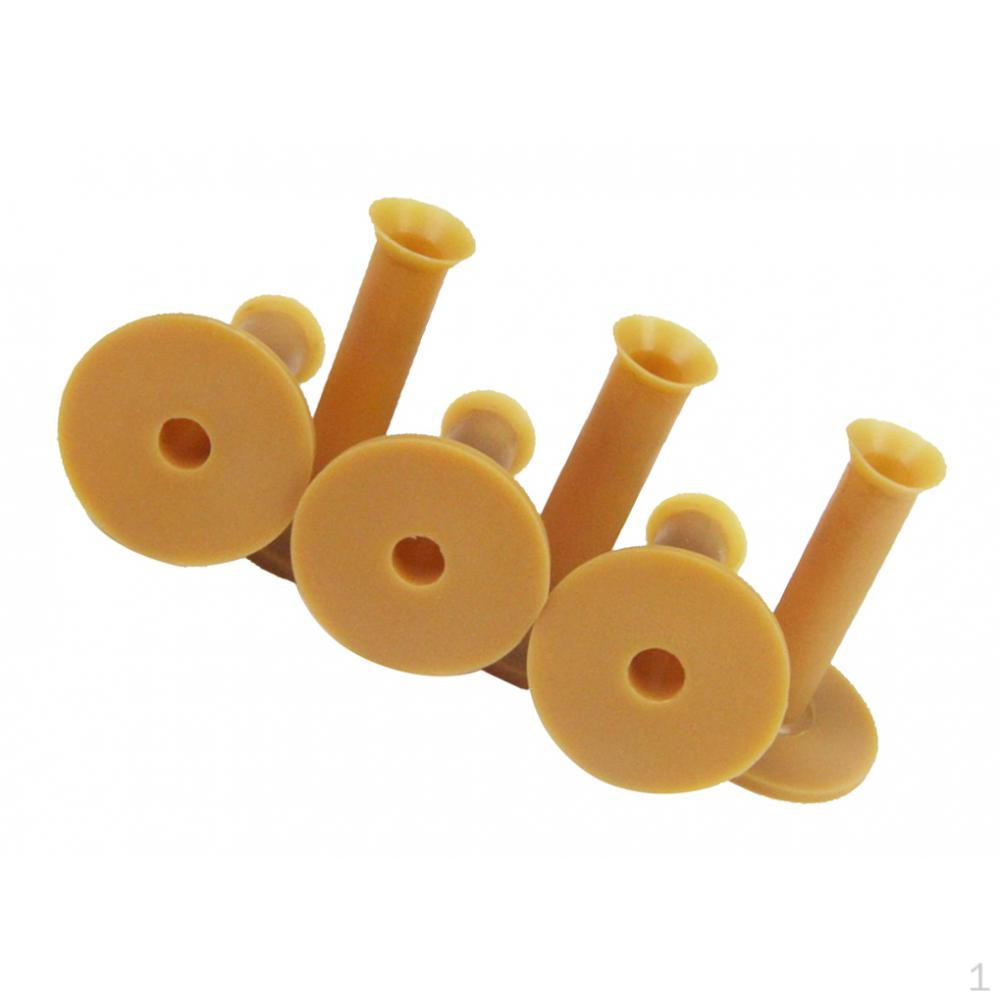 

6pcs golf professional tees Rubber Driving Range Mat Practice Tee Holder 75mm