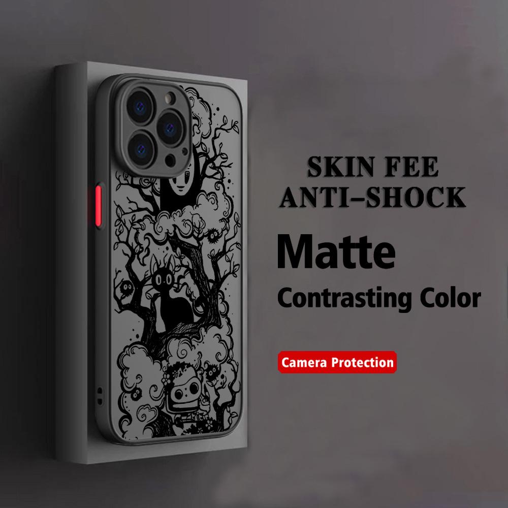 HOT Lovely Black Monster Soot Sprites Phone Case For iPhone 17 16e 16 15 14 13 12 11 Mini Pro Air Max X XR XSMax 7 8 6 Plus