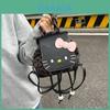 Hello Kitty Cat Mini Backpack With Nylon Material And Butterfly Knot For Daily Use
