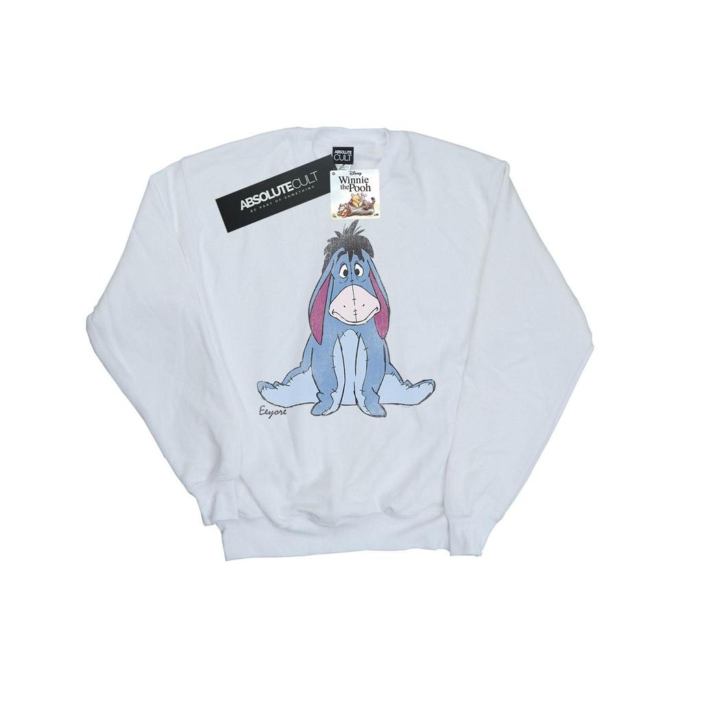 Disney Mens Winnie The Pooh Classic Eeyore Sweatshirt