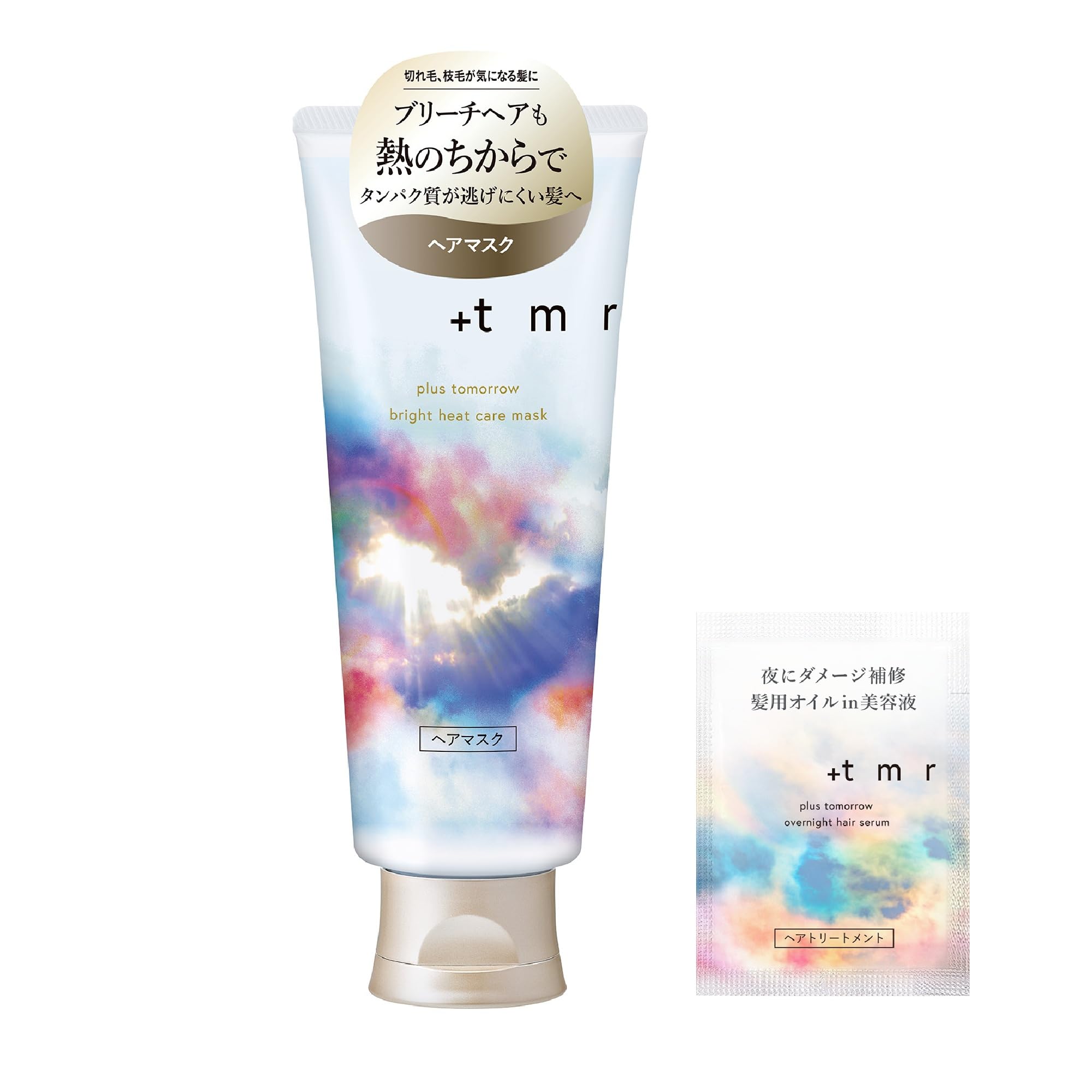 

Маска для ухода за волосами Plus Heat 145 г Бонус +tmr Завтра + [Яркий]